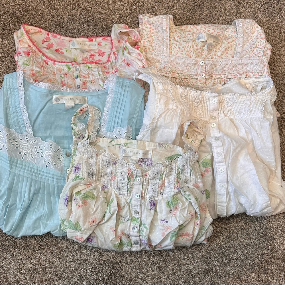 Eileen West Nightgown Bundle Size Small